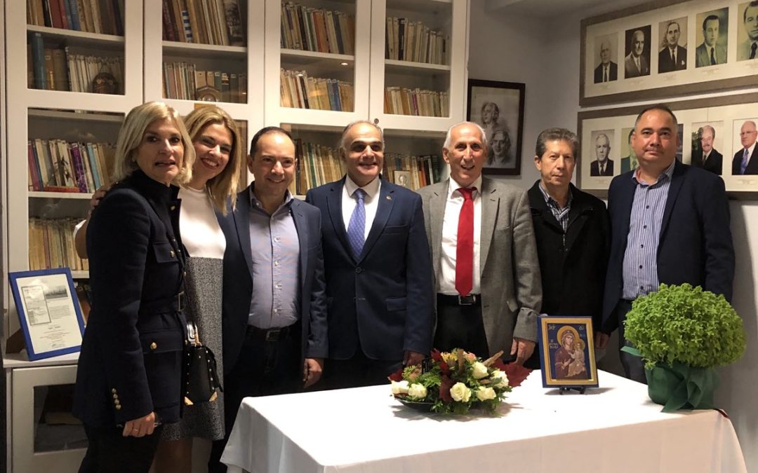 Εγκαίνια της νέας στέγης της Ενώσεως Βρονταδουσίων Αττικής (Ε.Β.ΑΤ.)